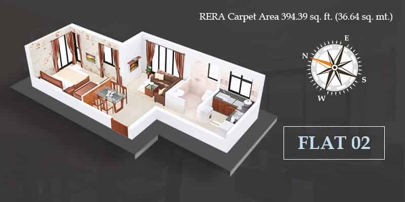 VKLAL VISHNU 3D Rendering Flat 02