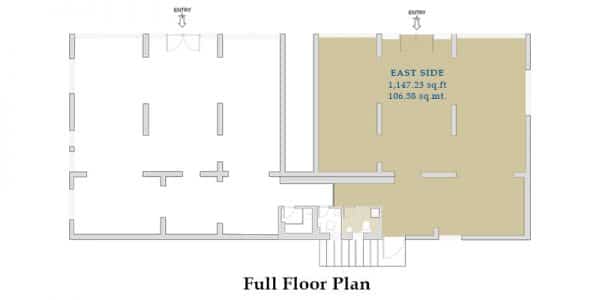 Bangalore shop full floor plan